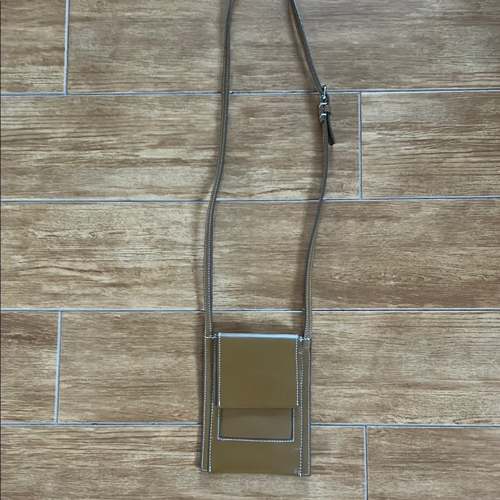 Zara  credit card over the shoulder sachet.